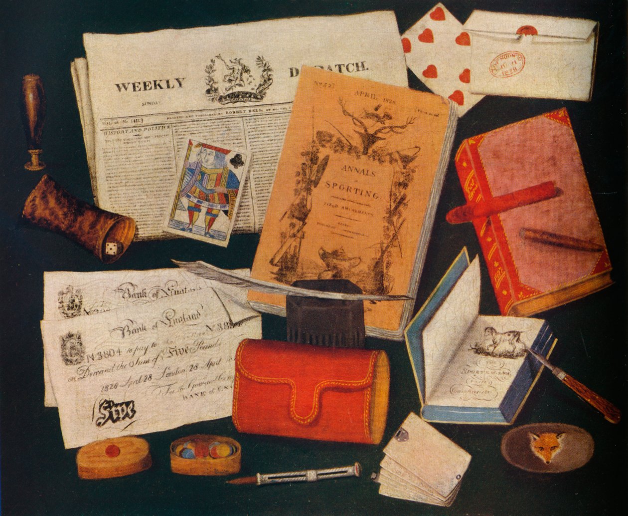 Natürmort, 19. yüzyıl 1935 by Unbekannt