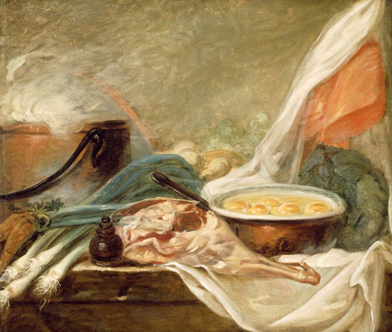 Yumurtalı Natürmort ve Koyun Budu, 178090. by Unbekannt