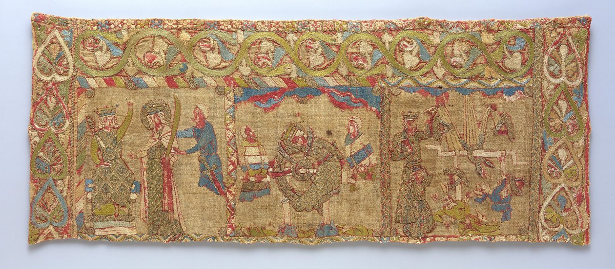St. Catherine Şehitliği ile birlikte çalındı, Almanca, ca. 1200. by Unbekannt