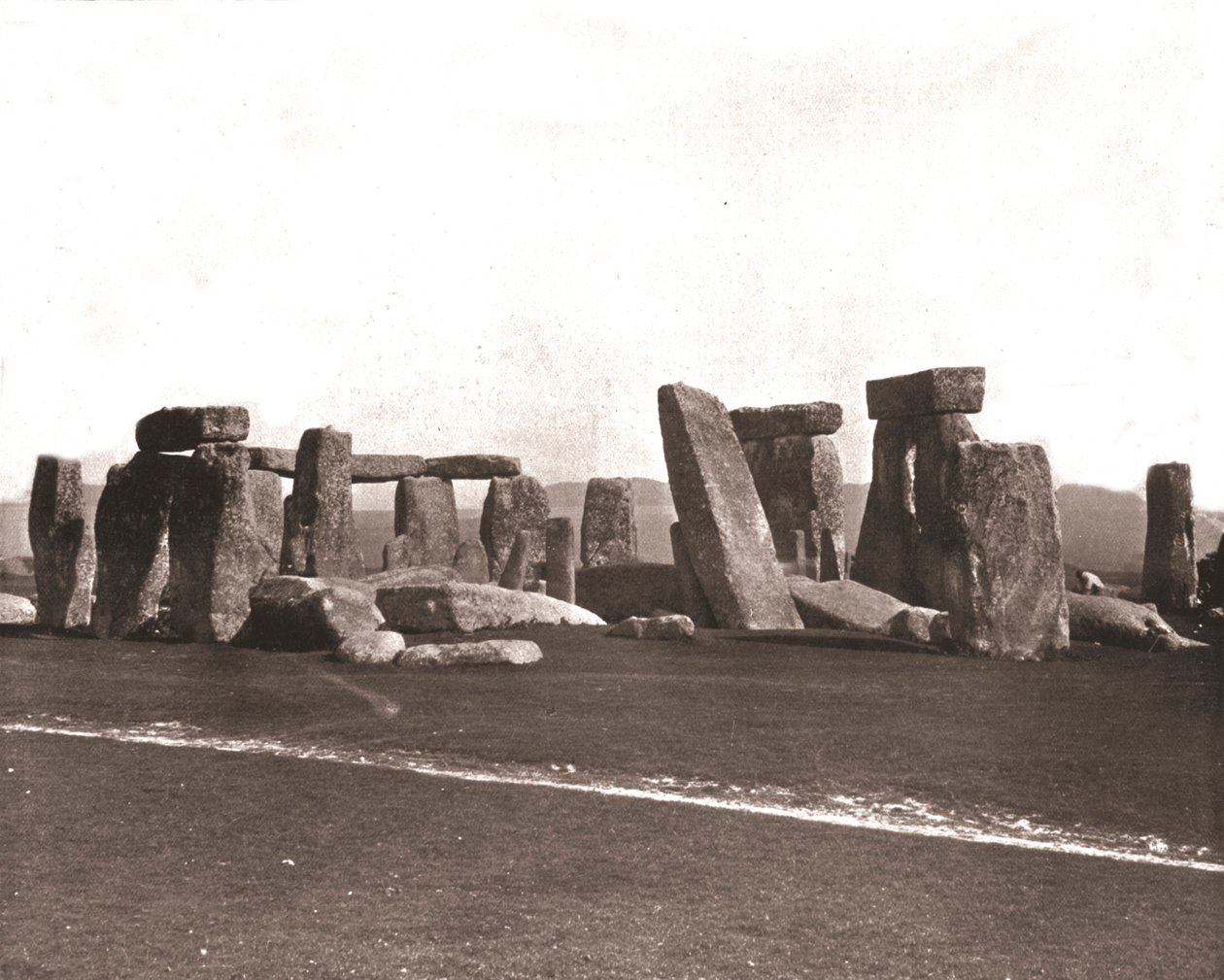 Stonehenge, Salisbury Ovası, Wiltshire, 1894. by Unbekannt