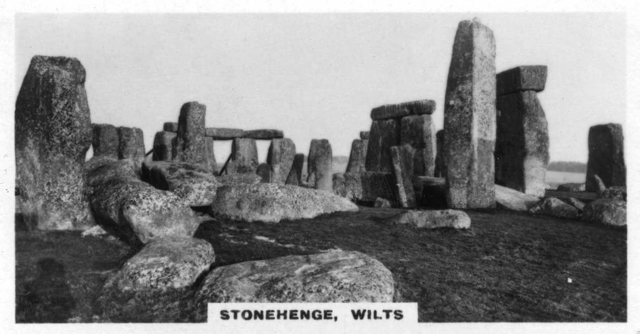 Stonehenge, Wiltshire, 1920'ler by Unbekannt