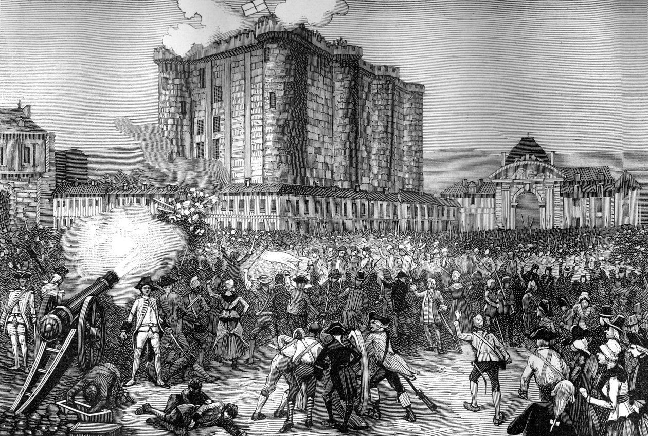 Bastille Fırtınası, Paris, 14 Temmuz 1789 1882-1884 by Unbekannt