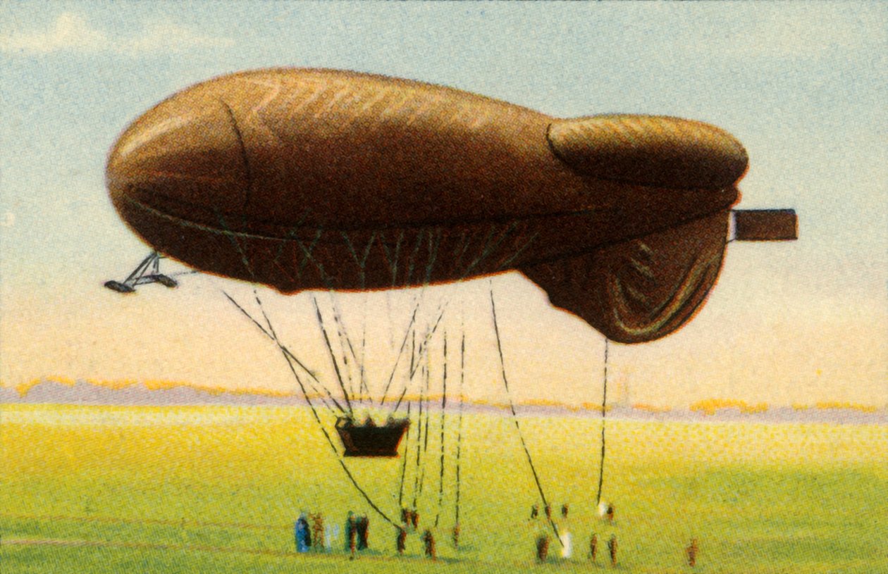 Sepetli aerodinamik baraj balonu, 1918, 1932. by Unbekannt