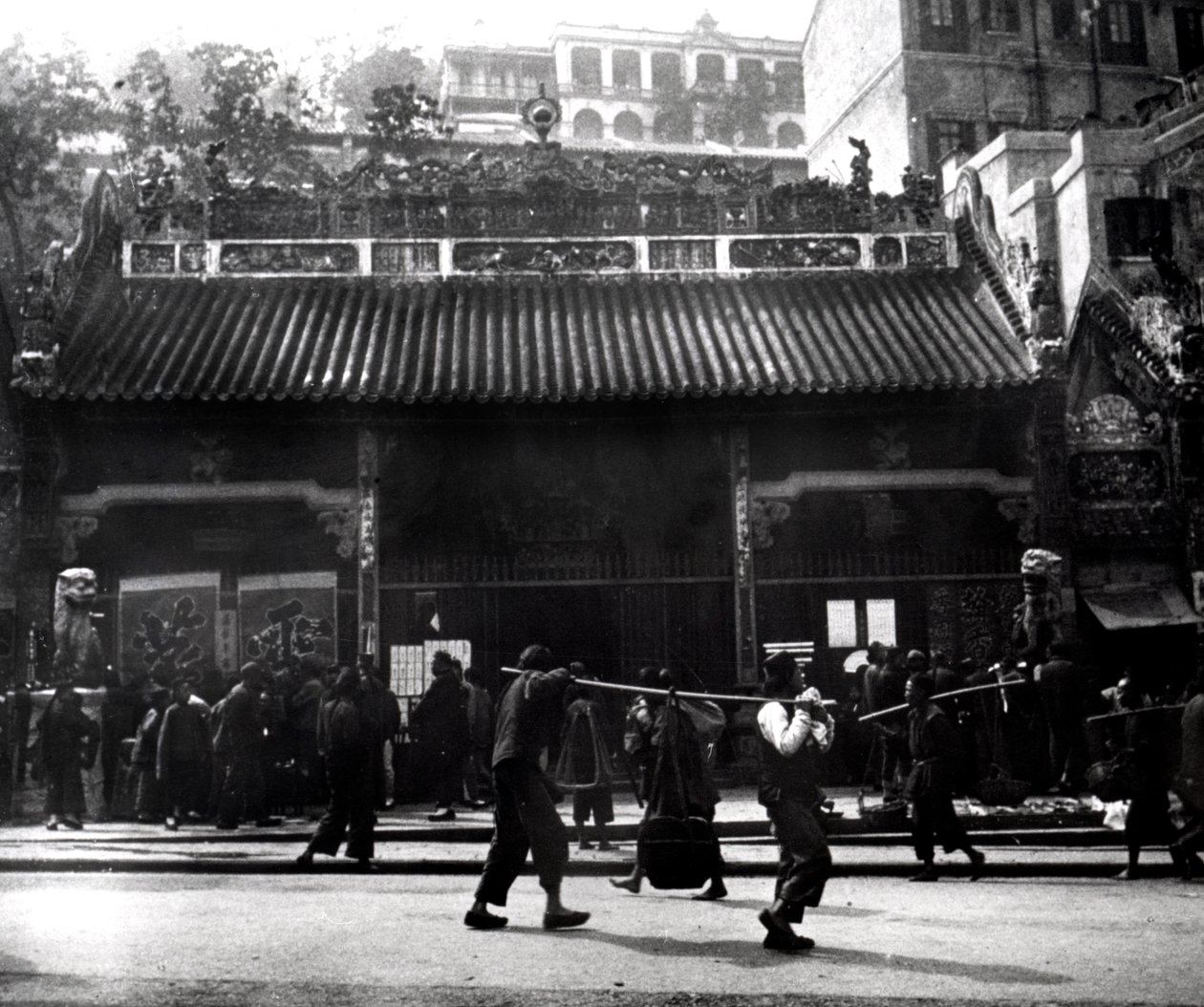 Sokak Manzarası, Hong Kong, 1900 by Unbekannt