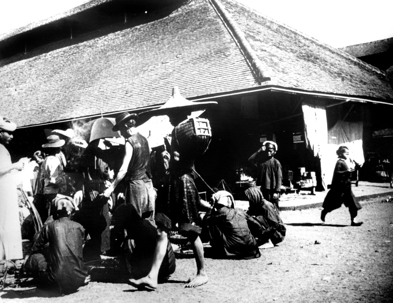 Sokak Manzarası, Saygon, 1900 by Unbekannt