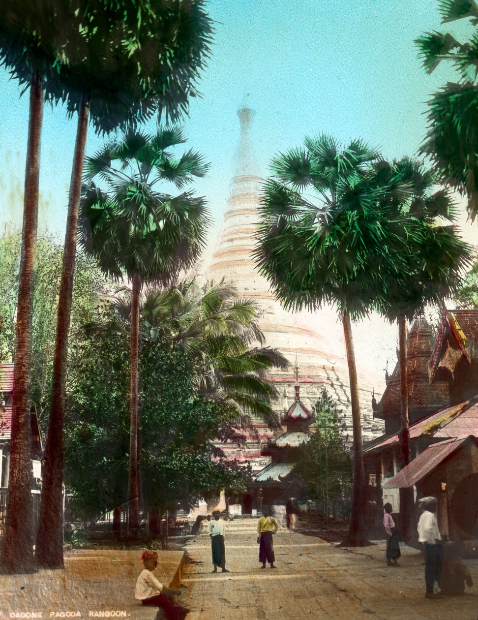 Shwedagon Pagoda, Rangoon, Burma