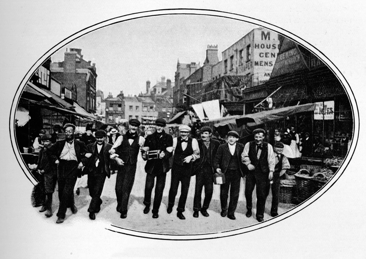Sokak melodisi, Londra, c1901 1901 by Unbekannt