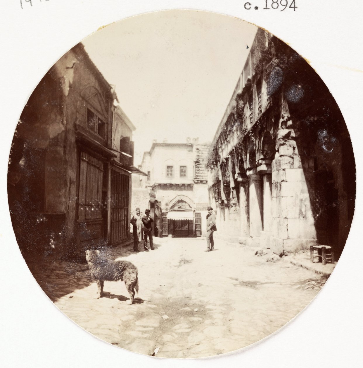 "Sokak sahnesi", 1894