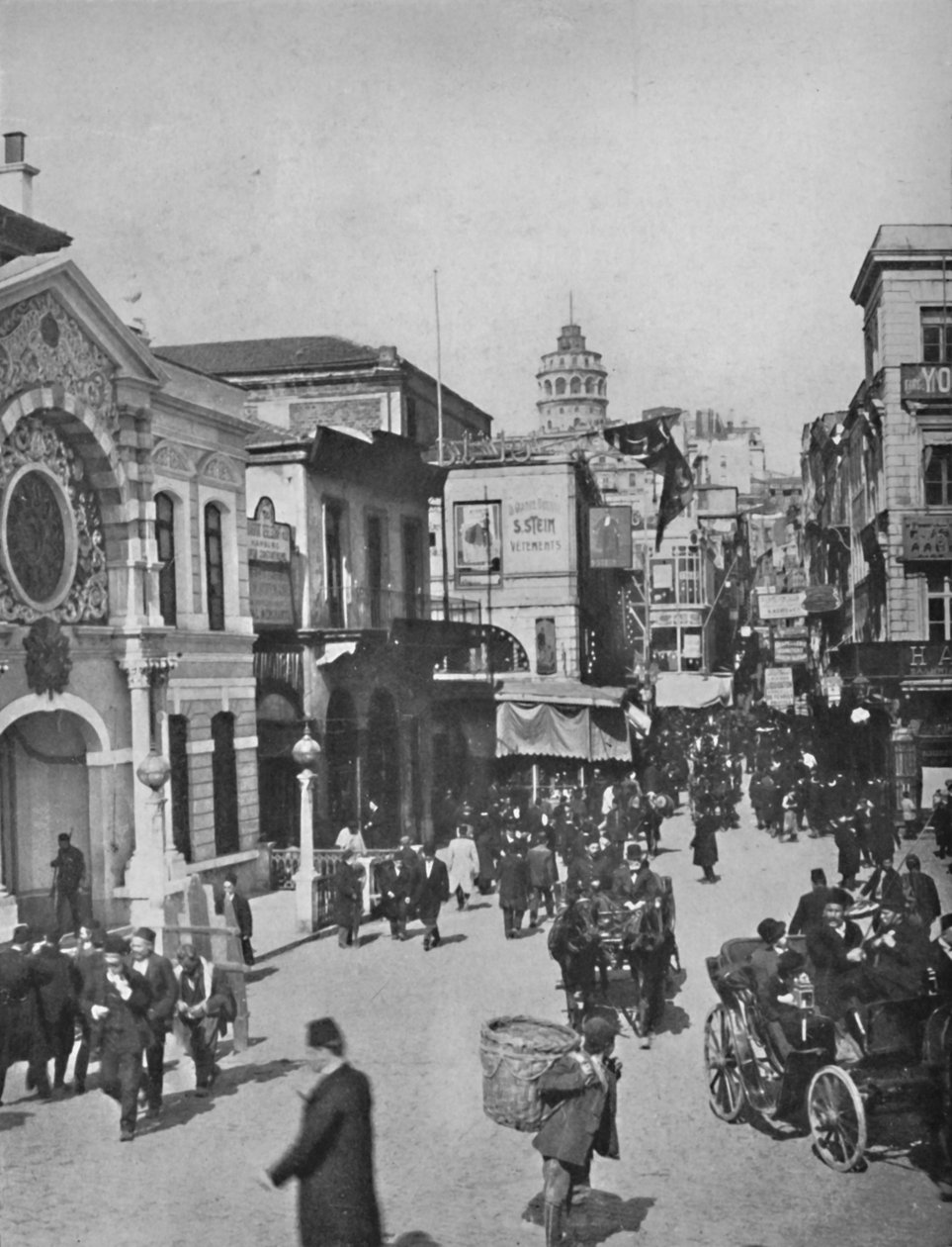 Köprünün sonundan Galata