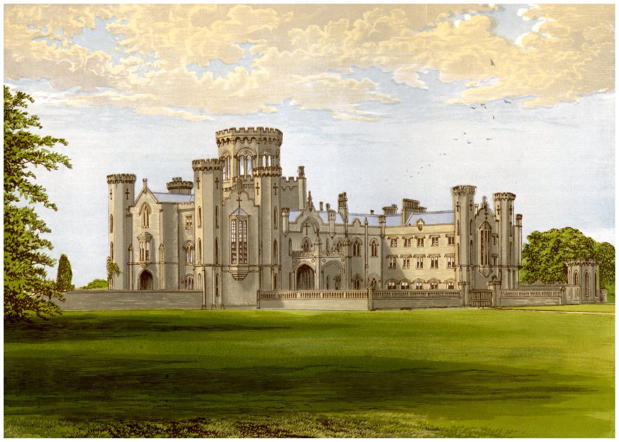 Studley Castle, Warwickshire, Walker ailesinin evi, c1880 by Unbekannt