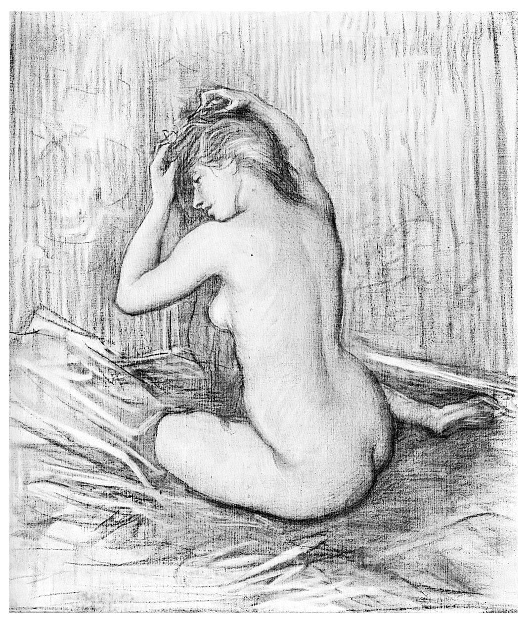 Çalışma, 1901 by Unbekannt