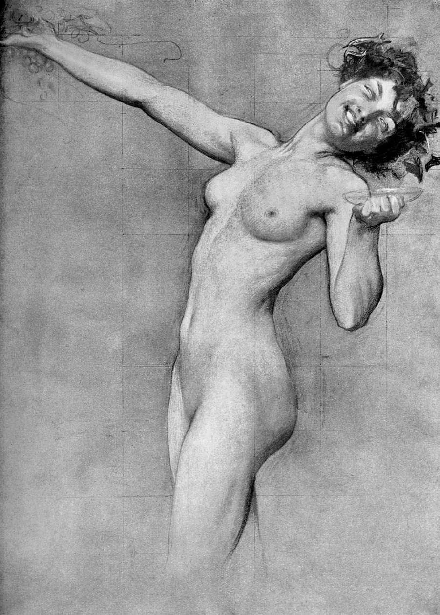 The Vintage Morn için Çalışma, Herbert James Draper, 1899 by Unbekannt