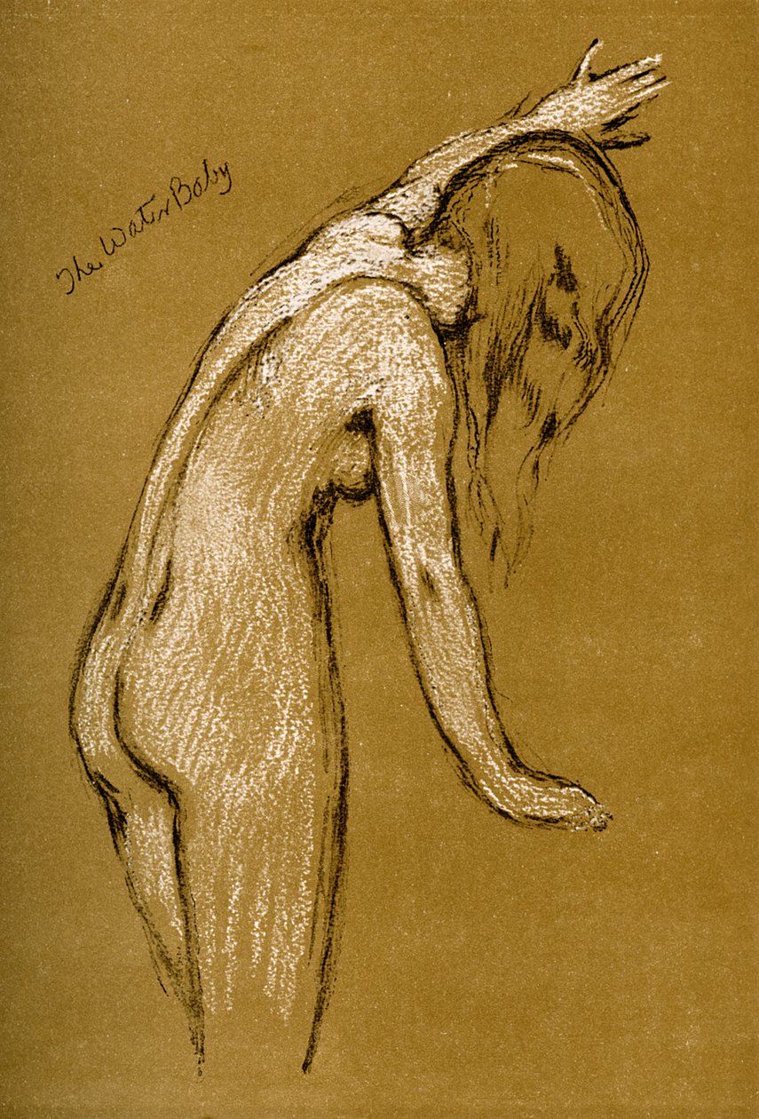 Su Bebeği İçin Çalışma, 1900 by Unbekannt