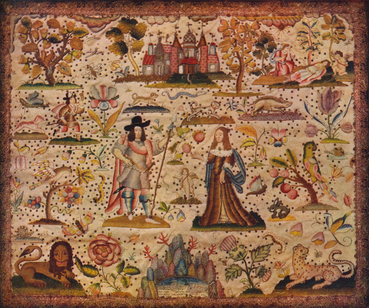 Kütük işleme paneli: Mars ve Venüs figürleri, c17. yüzyıl by Unbekannt