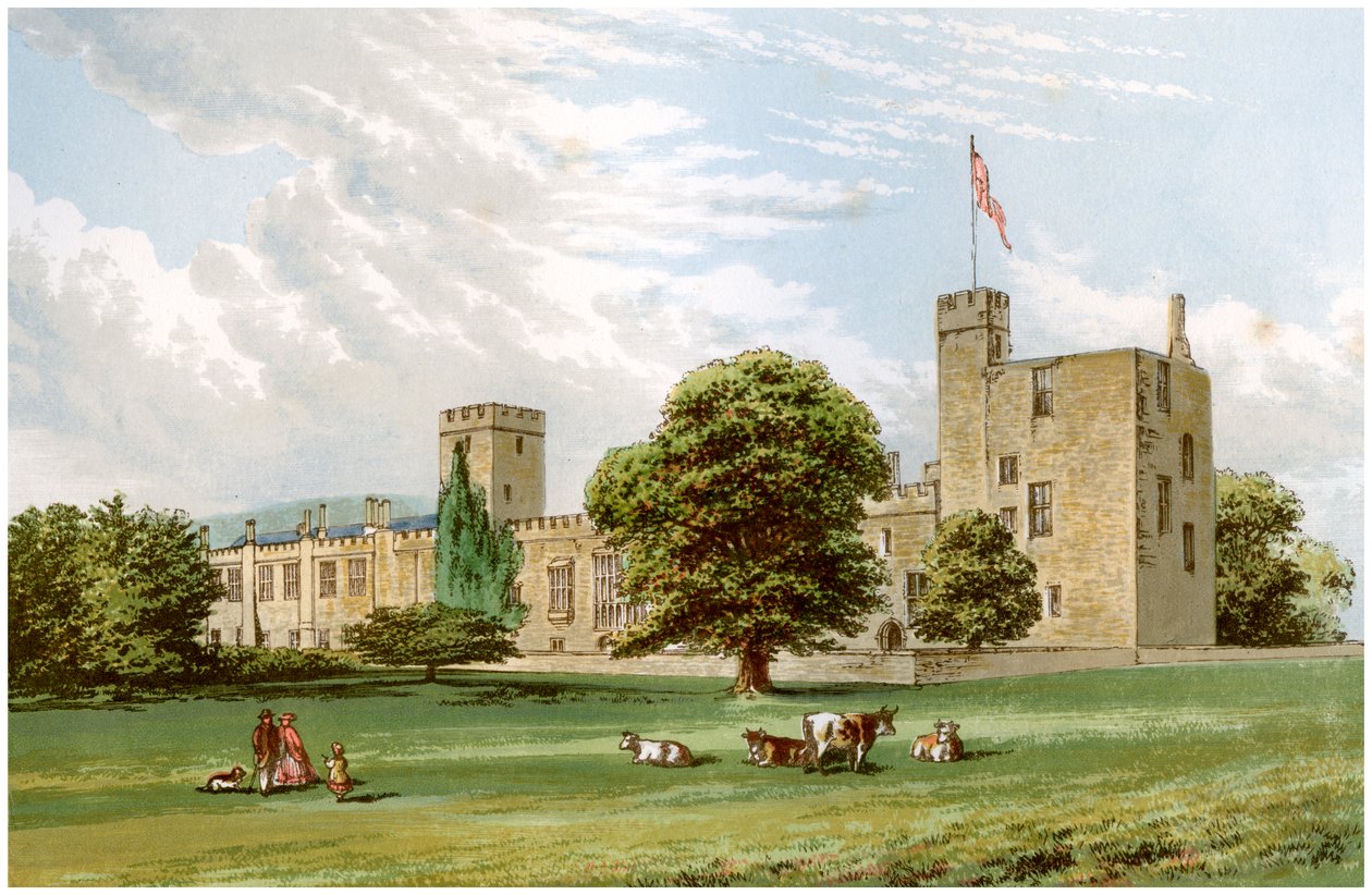 Sudeley Kalesi, Gloucestershire, Dent ailesinin evi, c1880 by Unbekannt