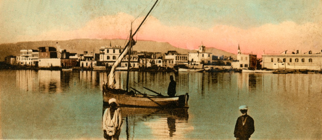 Süveyş - Yüksek sularda turun görünümü, c1918-c1939. by Unbekannt