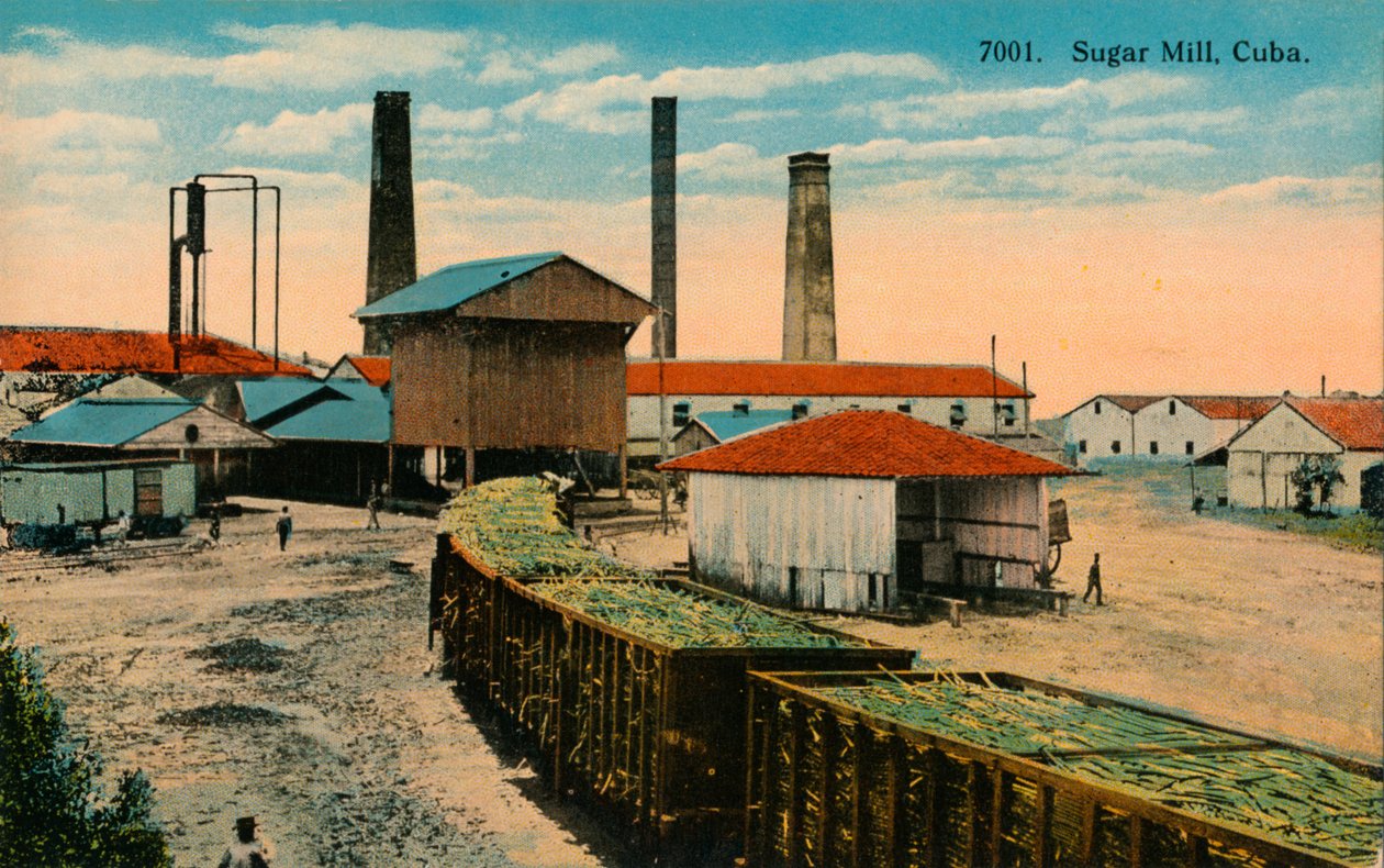 Şeker Fabrikası, Küba, c1910 by Unbekannt