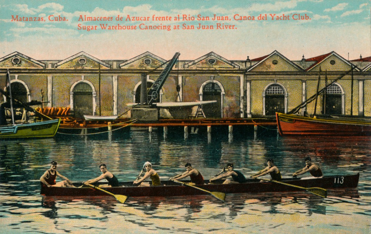 Şeker Deposu Kano, San Juan Nehri, Matanzas, Küba, c1920s by Unbekannt