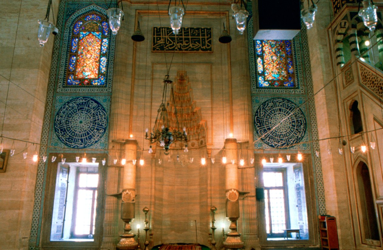 Süleymaniye Camii, İçişleri, 1557 by Unbekannt