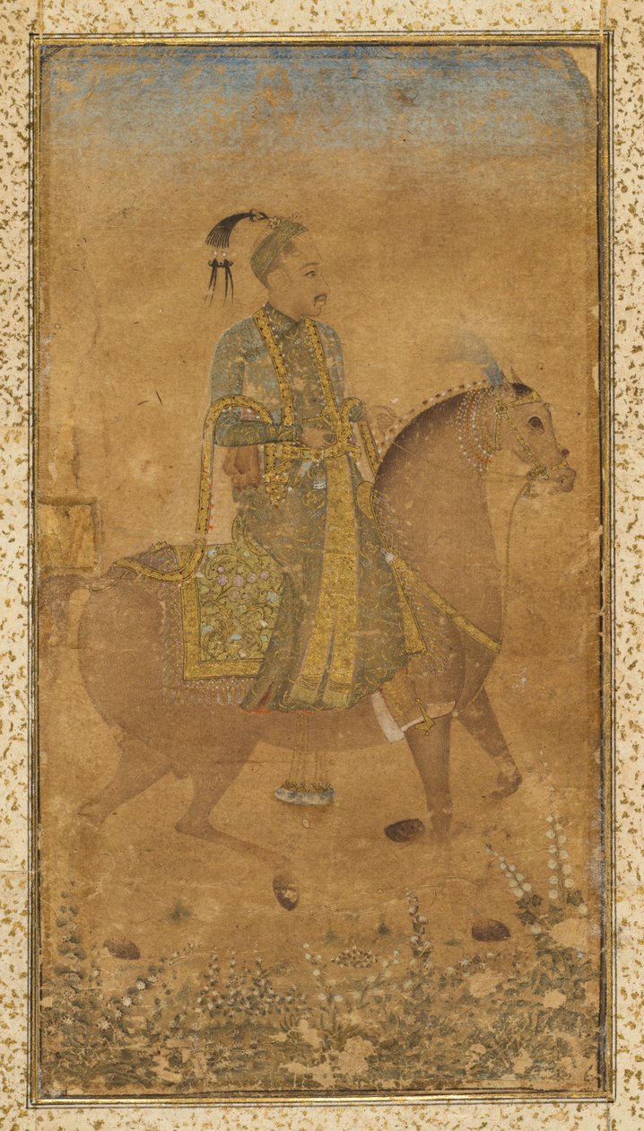 Sultan Abdullah Kutub Şah 1614-74 Atlı, c. 1635. by Unbekannt