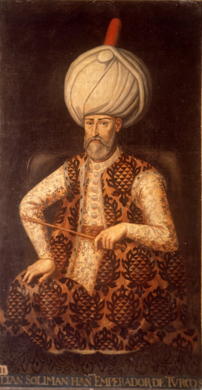 Kanuni Sultan Süleyman, 17. yüzyıl by Unbekannt