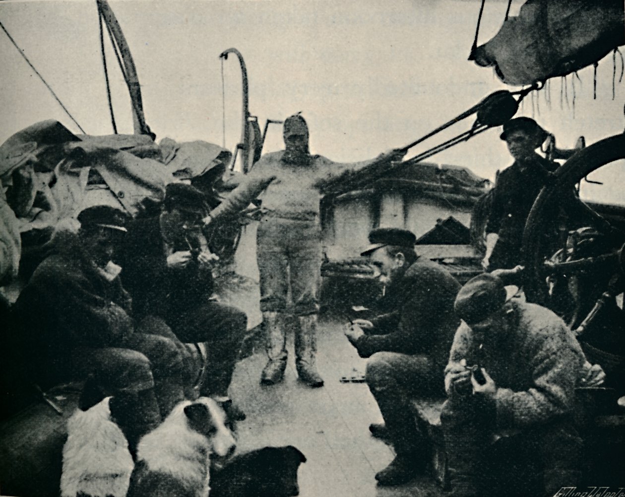 Pazar Öğleden Sonra Gemide, 1895, 1897 by Unbekannt