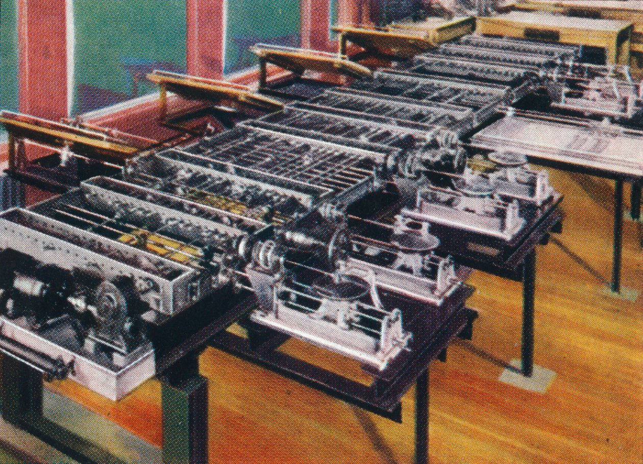 Süper hesap makinesi, 1938 by Unbekannt