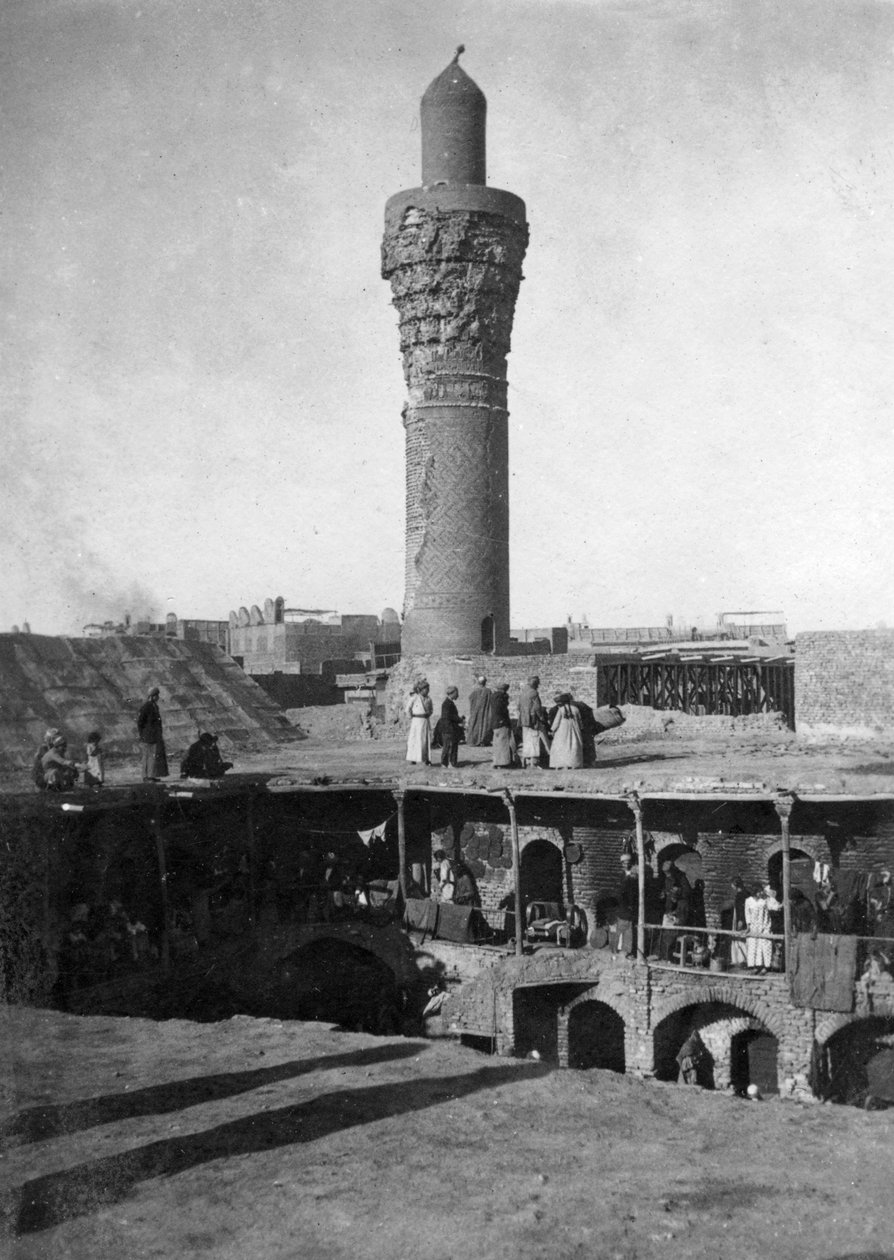 Gazel Minare Çarşısı, Bağdat, Irak, 1917-1919 by Unbekannt