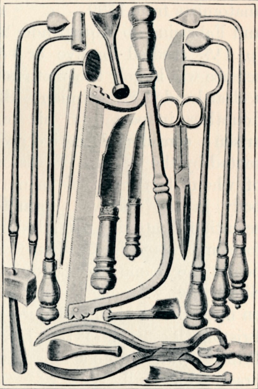 Cerrahi Aletler, 1639, 1903 by Unbekannt