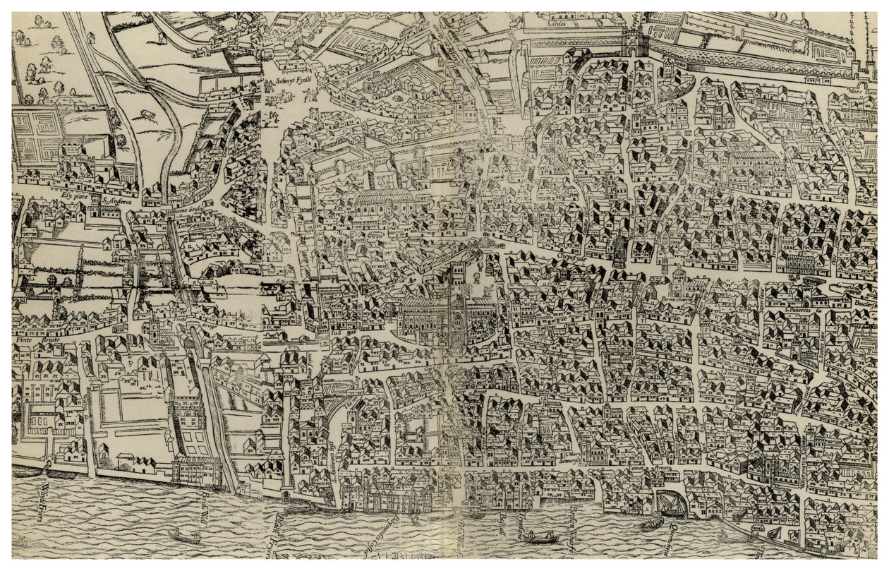 Londra Araştırması, 16. veya 17. yüzyıl 1886 by Unbekannt