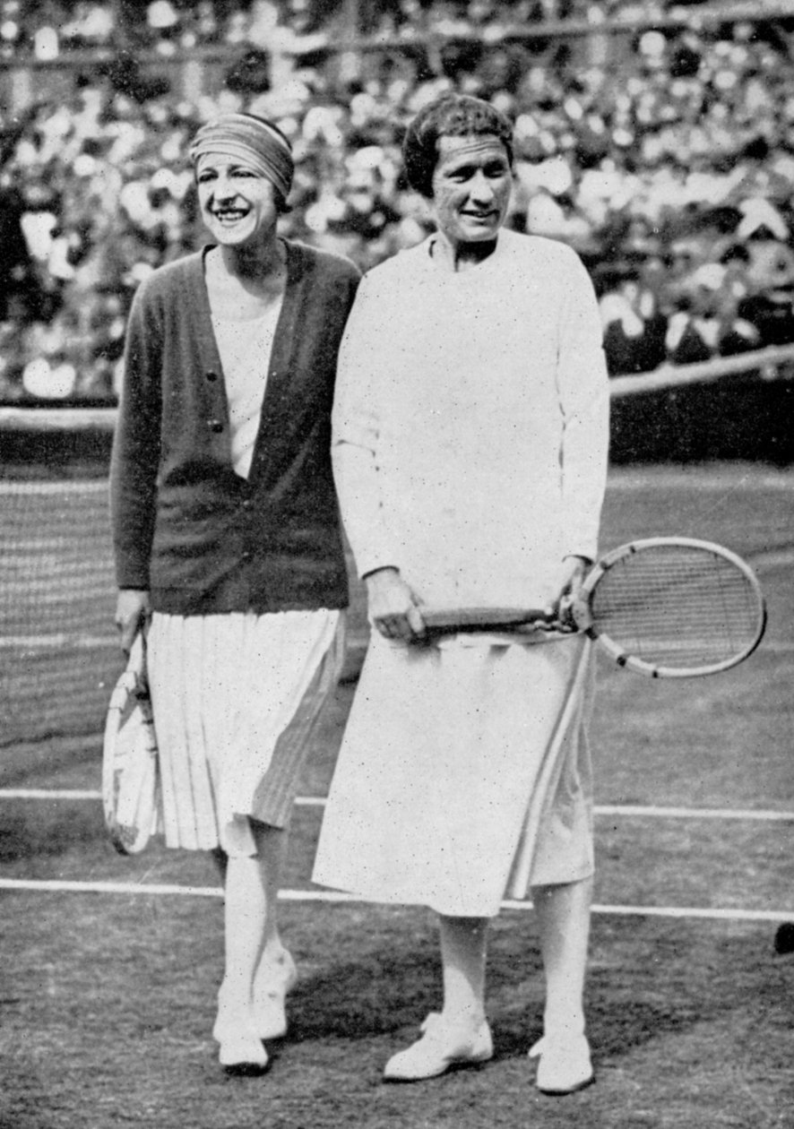 Suzanne Lenglen ve Elizabeth Ryan, Wimbledon