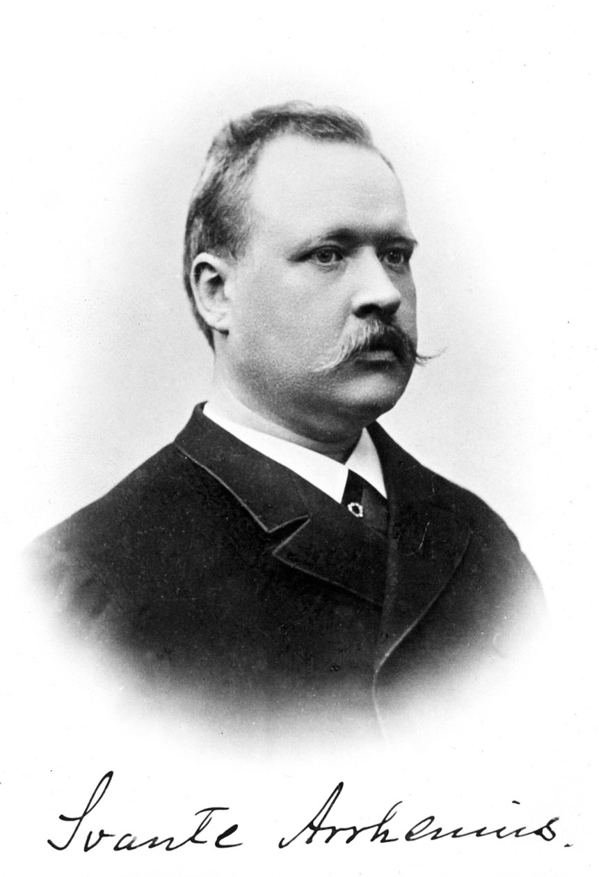 Svante Arrhenius 1859-1927, İsveçli fizikçi ve kimyager by Unbekannt