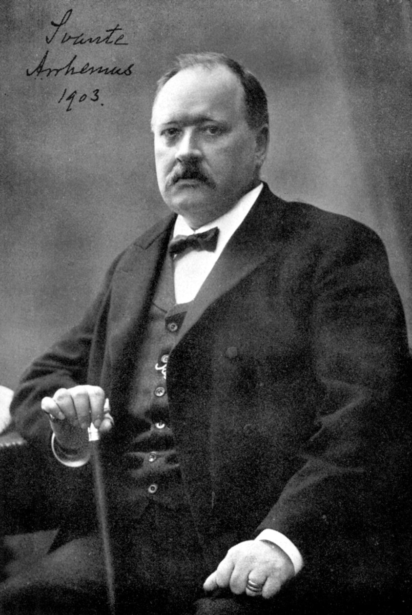 Svante Arrhenius 1859-1927, İsveçli fizikçi ve kimyager, 1903 by Unbekannt