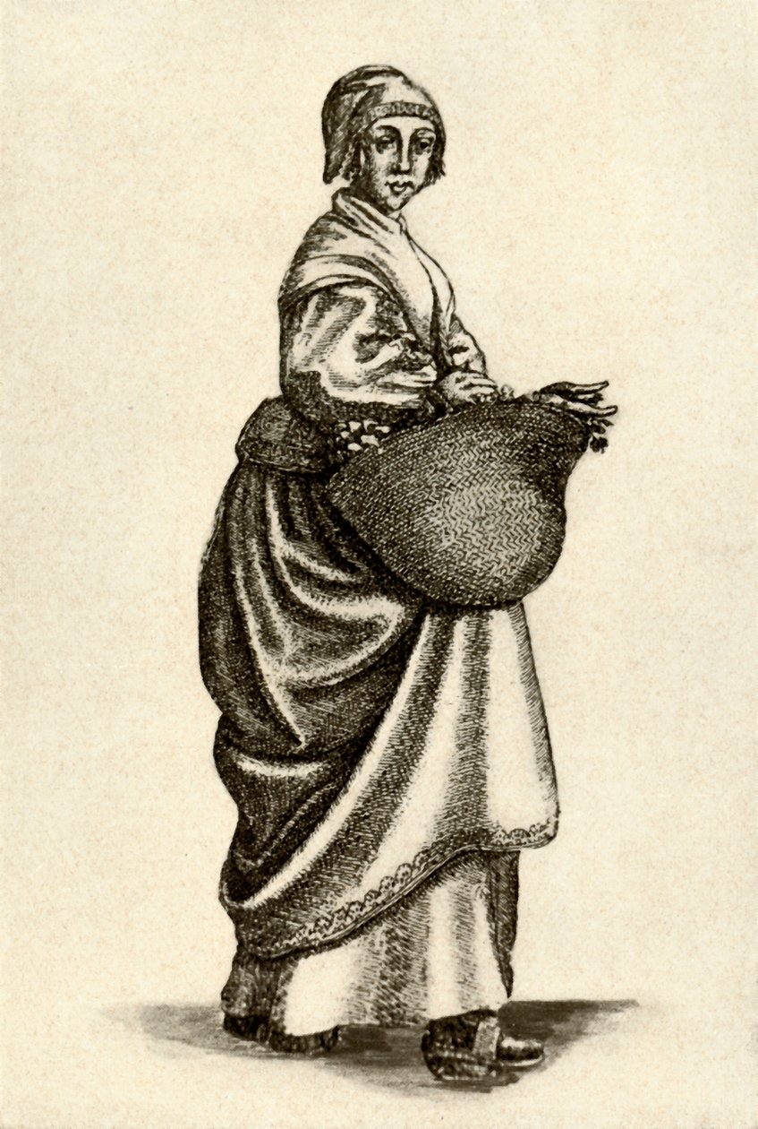 İsveçli kadın takunya, 1640, 1937. by Unbekannt