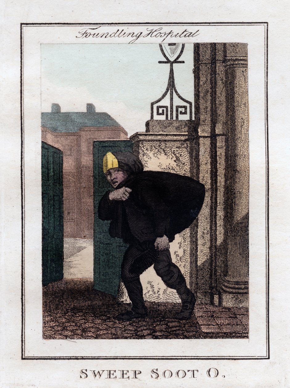 Süpür Kurum O, Foundling Hastanesi, Londra, 1805 by Unbekannt