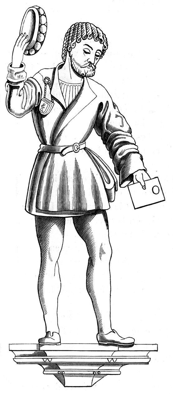 İsviçreli kurye, 15. yüzyıl 1849 by Unbekannt