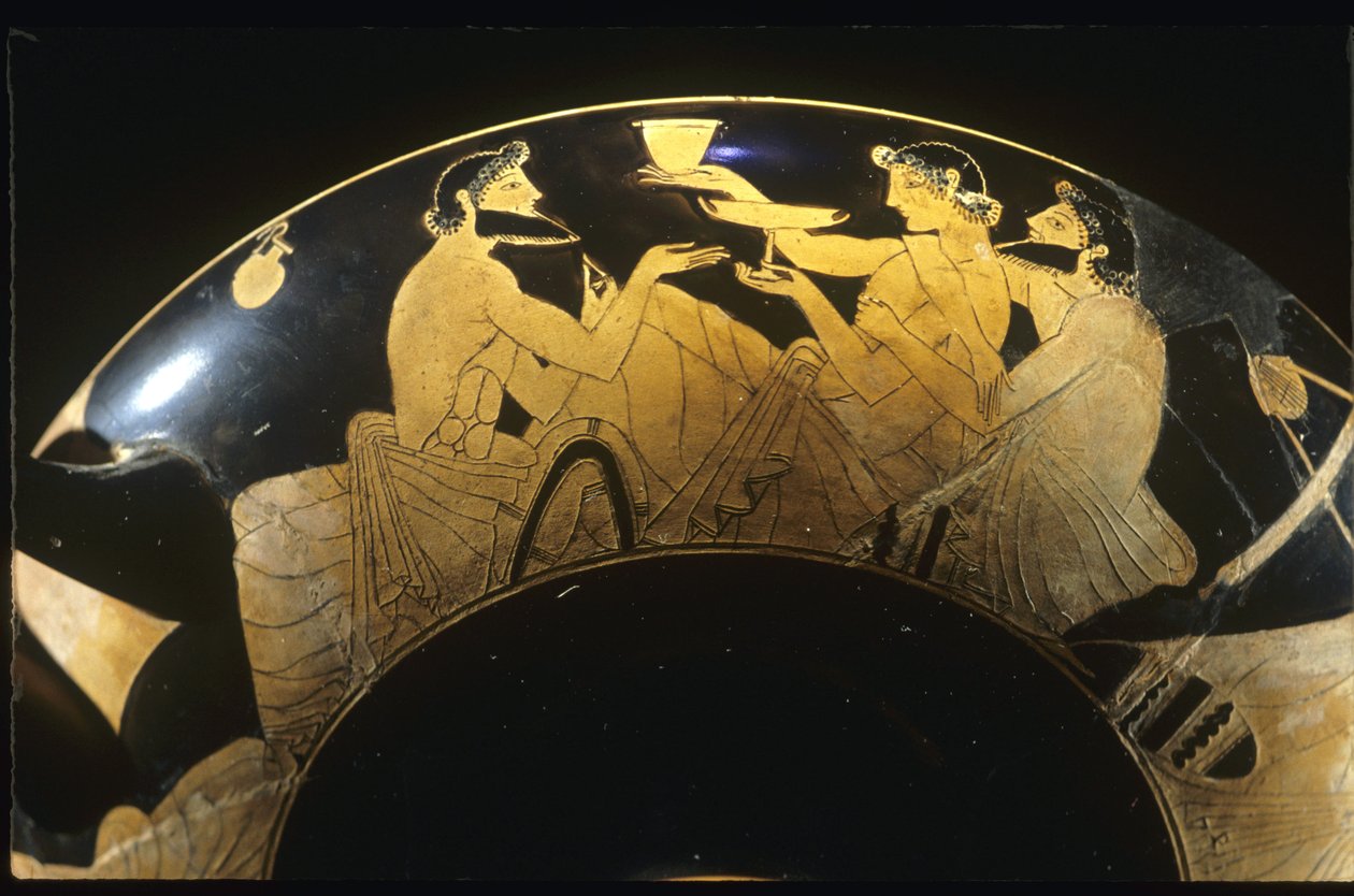 Kırmızı figür Attika kylix