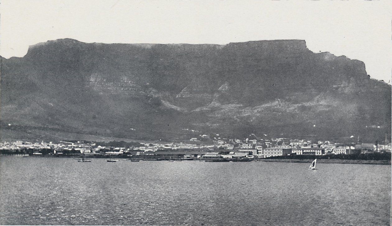 Masa Dağı ve Cape Town, 1924 by Unbekannt
