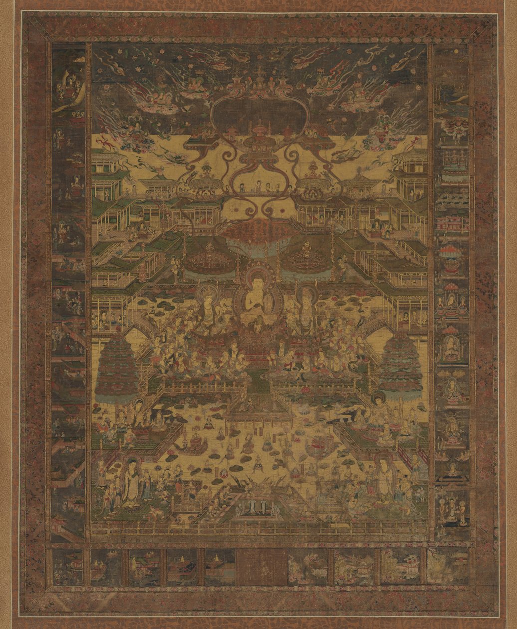 Taima Mandala, 14. yüzyıl. by Unbekannt