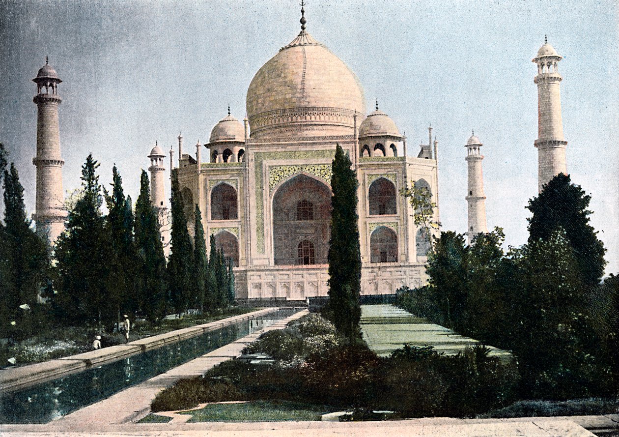 Tac Mahal, Agra, Uttar Pradesh, Hindistan, 1890 by Unbekannt