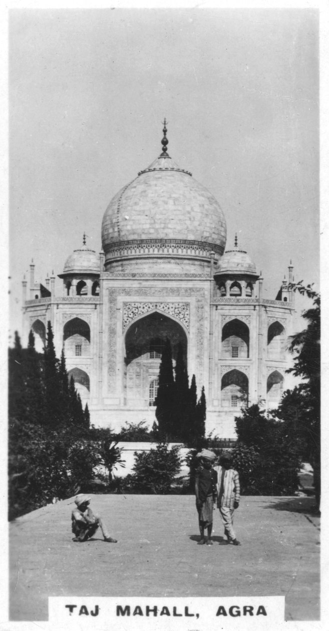 Tac Mahal, Agra, Uttar Pradesh, Hindistan, 1925. by Unbekannt