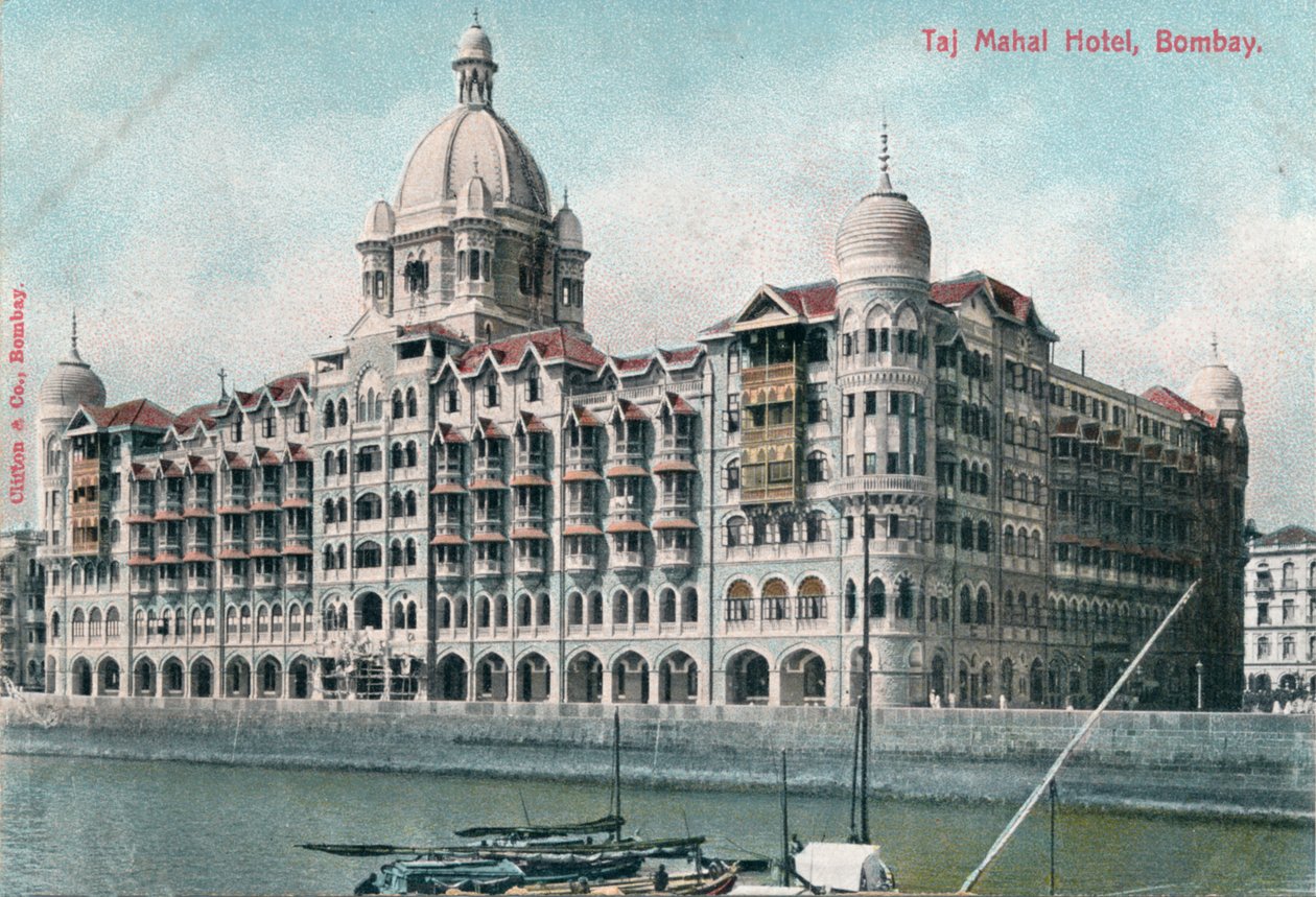 Taj Mahal Palace Hotel, Bombay, Hindistan, 20. yüzyıl by Unbekannt