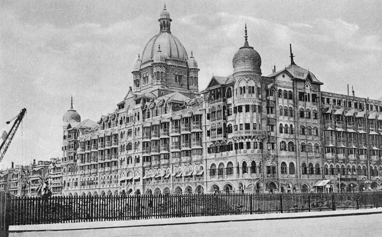 Taj Mahal Palace Hotel, Bombay, Hindistan, 20. yüzyıl by Unbekannt