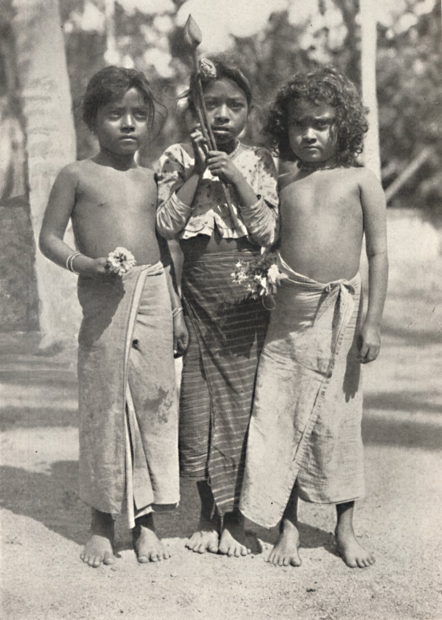 Tamülenkinder, 1926 by Unbekannt
