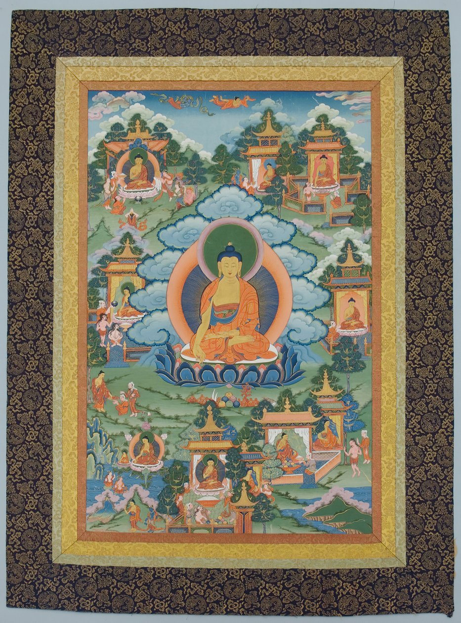 Buda ile Tangka, 19. yüzyıl. by Unbekannt