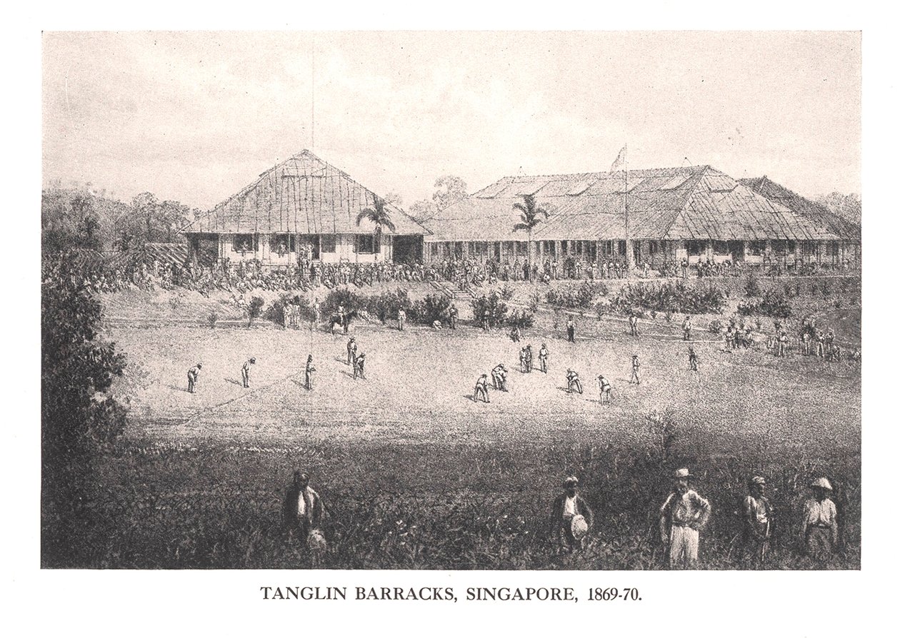 Tanglin Kışlası, Singapur, 1869-1870 1912 by Unbekannt