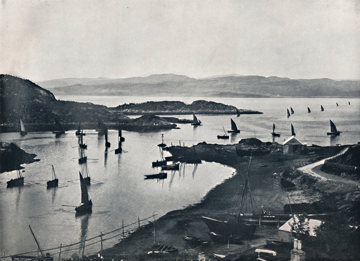 Tarbert - Dışarı Çıkan Balıkçı Tekneleri, 1895 by Unbekannt