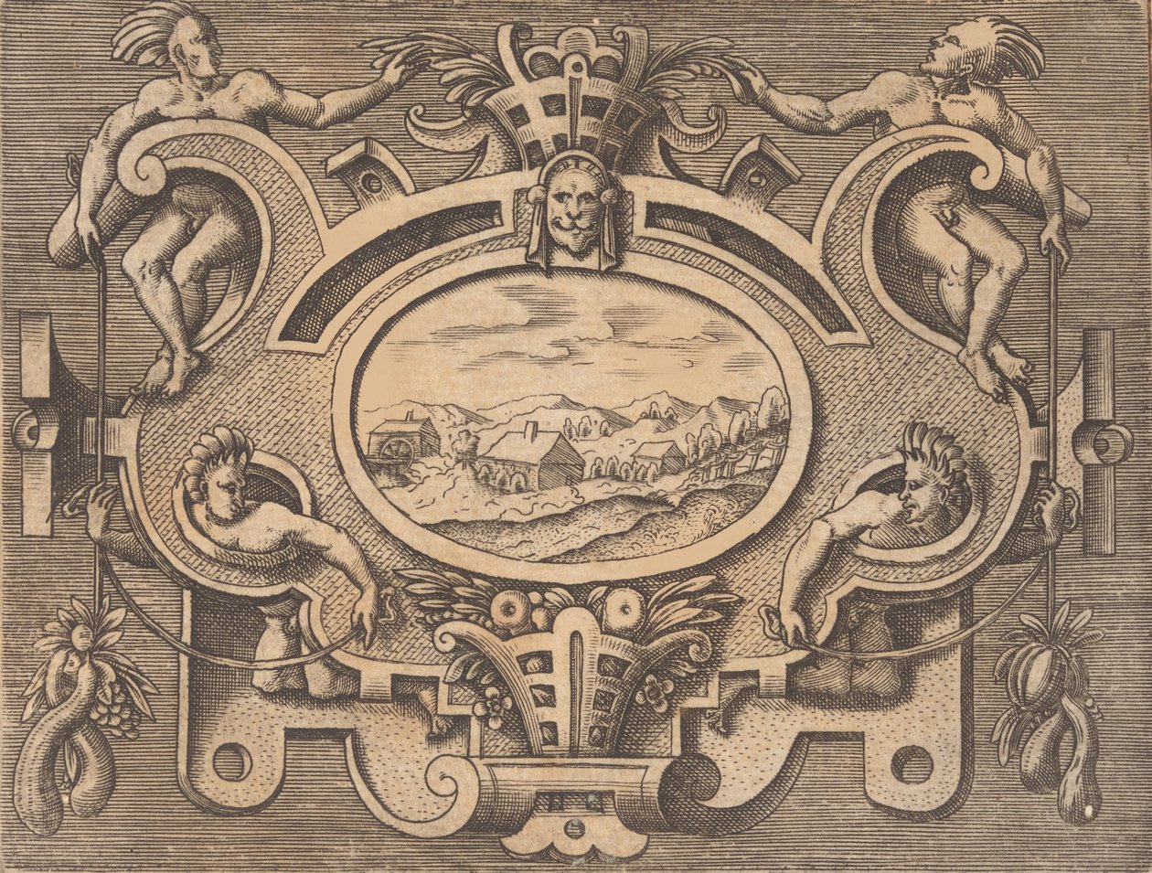 Çeşitli ve tuhaf buluşların plaketleri ve diğer süsleri Kartuşlar ve diğer süs eşyaları o ..., 1773. by Unbekannt