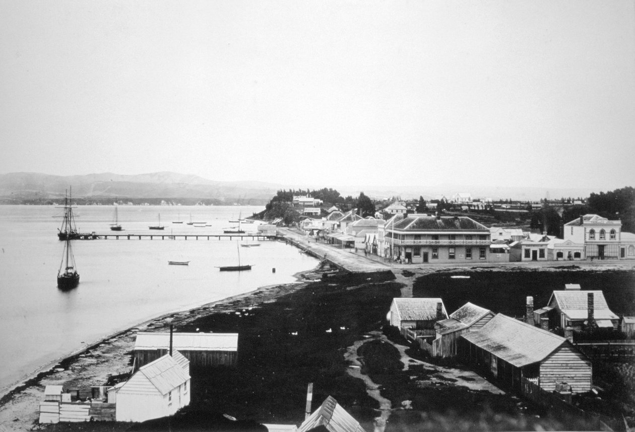 Tauranga, Bay of Plenty, Kuzey Adası, Yeni Zelanda, 1875 by Unbekannt