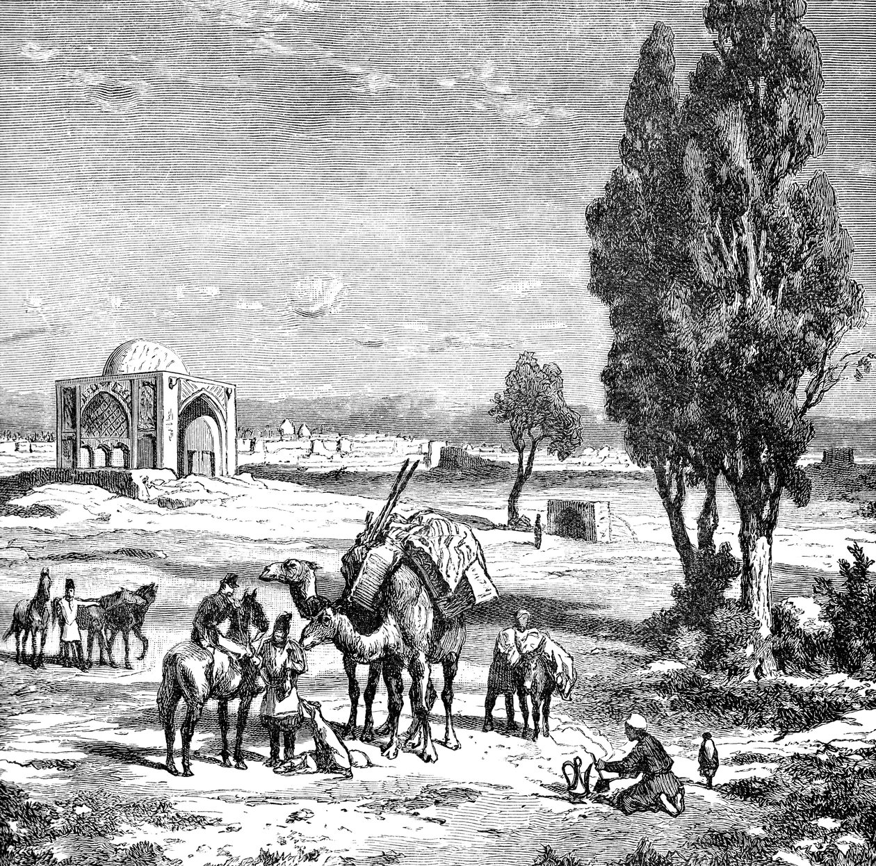 Tahran, İran, 1895 by Unbekannt